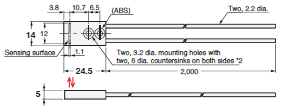 E32 Series Dimensions 322 