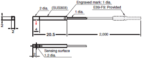 E32 Series Dimensions 200 