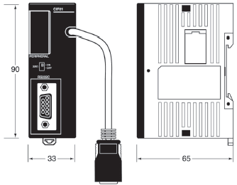 CPM2C Dimensions 14 