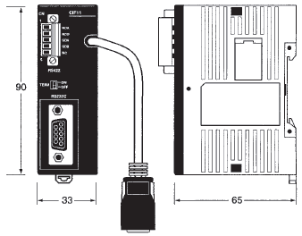 CPM2C Dimensions 15 