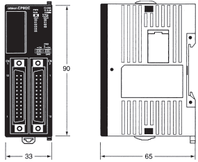 CPM2C Dimensions 3 