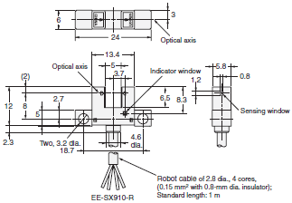 EE-SX91 Dimensions 3 