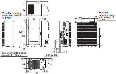 FZM1 Series Dimensions 2 