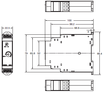 H3DK-H Dimensions 2 