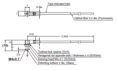 E32-T11NF[] Dimensions 2 