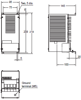 3G3RX-V1 Dimensions 19 