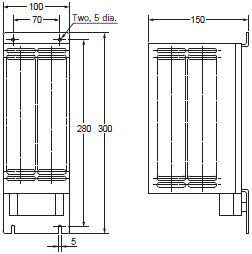 3G3RX-V1 Dimensions 24 