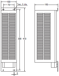 3G3RX-V1 Dimensions 25 