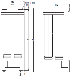 3G3RX-V1 Dimensions 26 