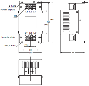 3G3RX-V1 Dimensions 32 