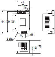 3G3RX-V1 Dimensions 37 