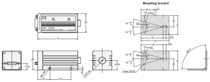 ZS Series Dimensions 14 