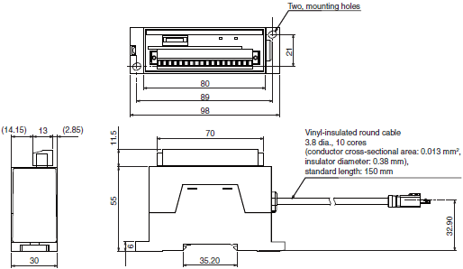 ZS Series Dimensions 16 