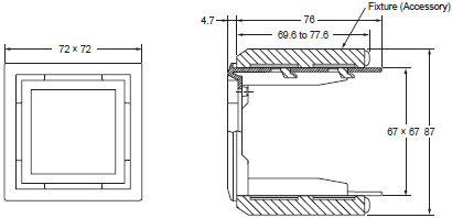 E5CC-T Dimensions 20 