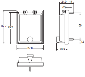 E5CC-T Dimensions 25 