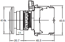 A22NN / A22NL Dimensions 20 