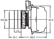 A22NN / A22NL Dimensions 9 