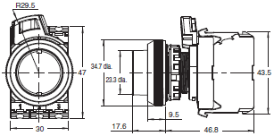 A30NN / A30NL Dimensions 6 