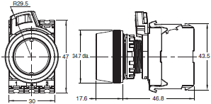 A30NN / A30NL Dimensions 8 