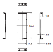 K8DT-LS Dimensions 3 