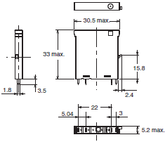 G3RV-SR Dimensions 6 