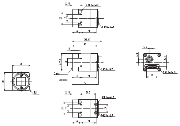 STC / FS Series Dimensions 15 