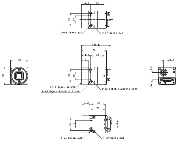 STC / FS Series Dimensions 31 