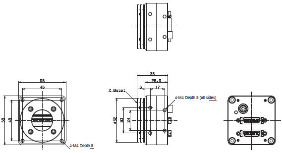 STC / FS Series Dimensions 43 