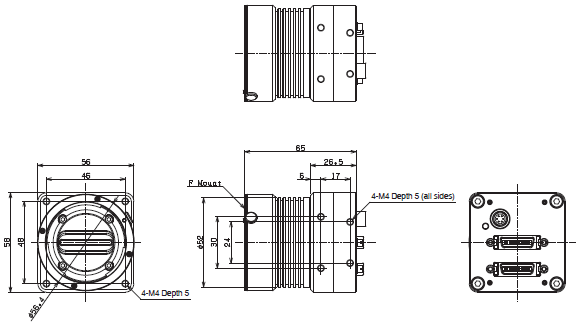 STC / FS Series Dimensions 44 