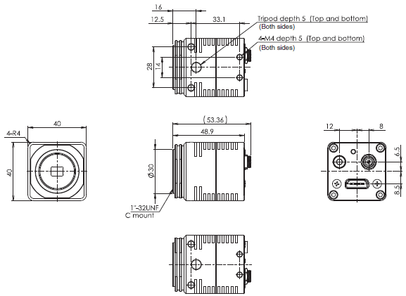 STC / FS Series Dimensions 50 