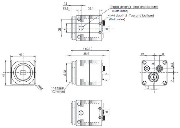 STC / FS Series Dimensions 54 