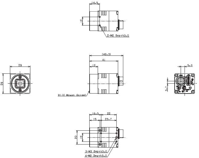 STC / FS Series Dimensions 58 