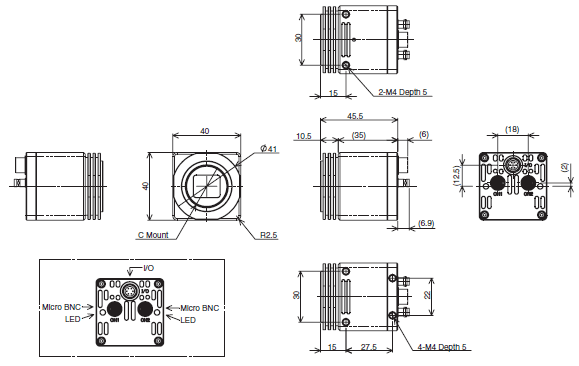 STC / FS Series Dimensions 25 