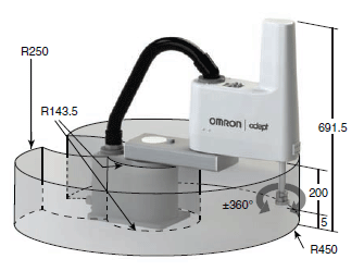 Cobra 450 Dimensions 1 