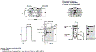 E3AS-HL / F / L Series Dimensions 20 
