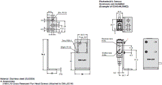 E3AS-HL / F / L Series Dimensions 21 