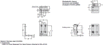 E3AS-HL / F / L Series Dimensions 26 