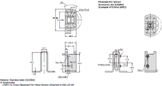 E3AS-HL / F / L Series Dimensions 29 