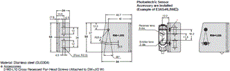E3AS-HL / F / L Series Dimensions 19 