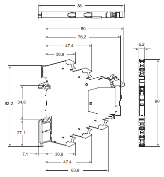 G2RV-ST Dimensions 5 