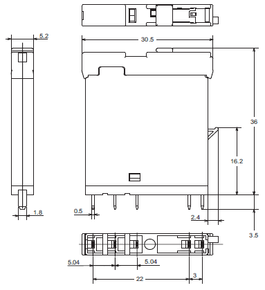 G2RV-ST Dimensions 14 