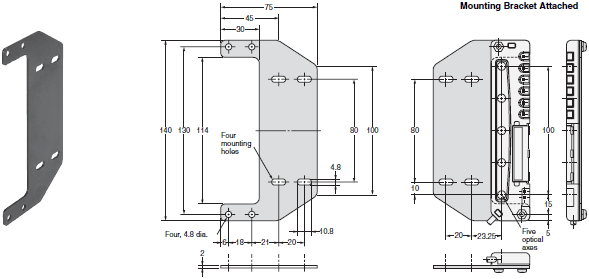 F3W-D Dimensions 8 