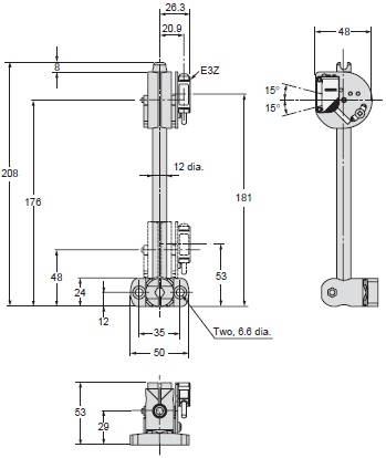 E39-L / -S / -R Dimensions 17 