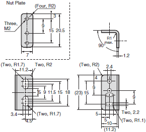 E39-L / -S / -R Dimensions 28 