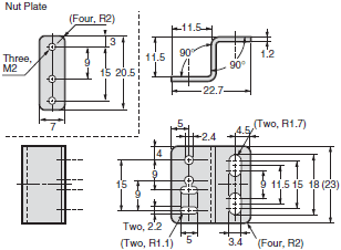 E39-L / -S / -R Dimensions 29 