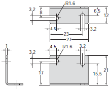 E39-L / -S / -R Dimensions 6 