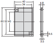 E39-L / -S / -R Dimensions 55 