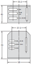 E39-L / -S / -R Dimensions 9 