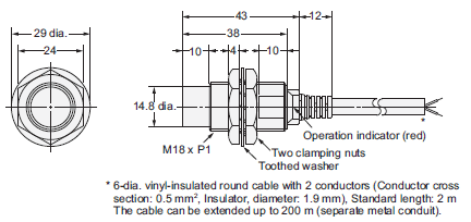 E2E (Special Models) Dimensions 36 