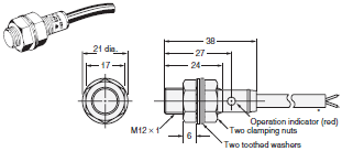 E2FQ Dimensions 5 E2FQ-X2D1_Dim